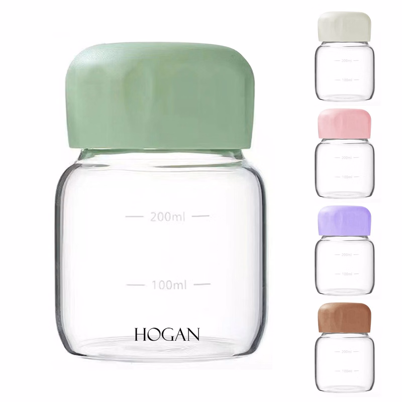 Single Layer Portable Mini Glass Bottle