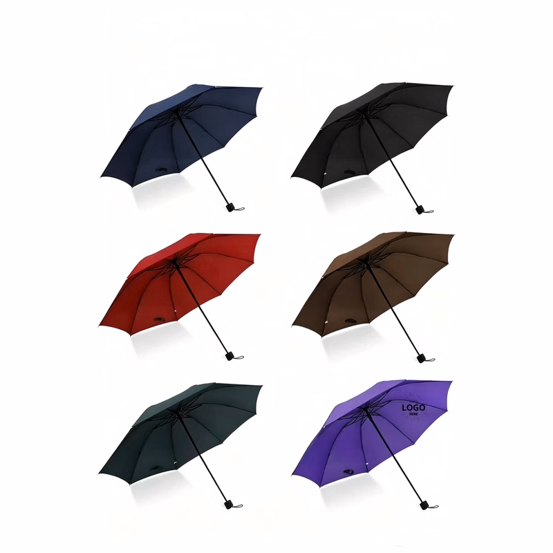 Compact Folding Travel Umbrella