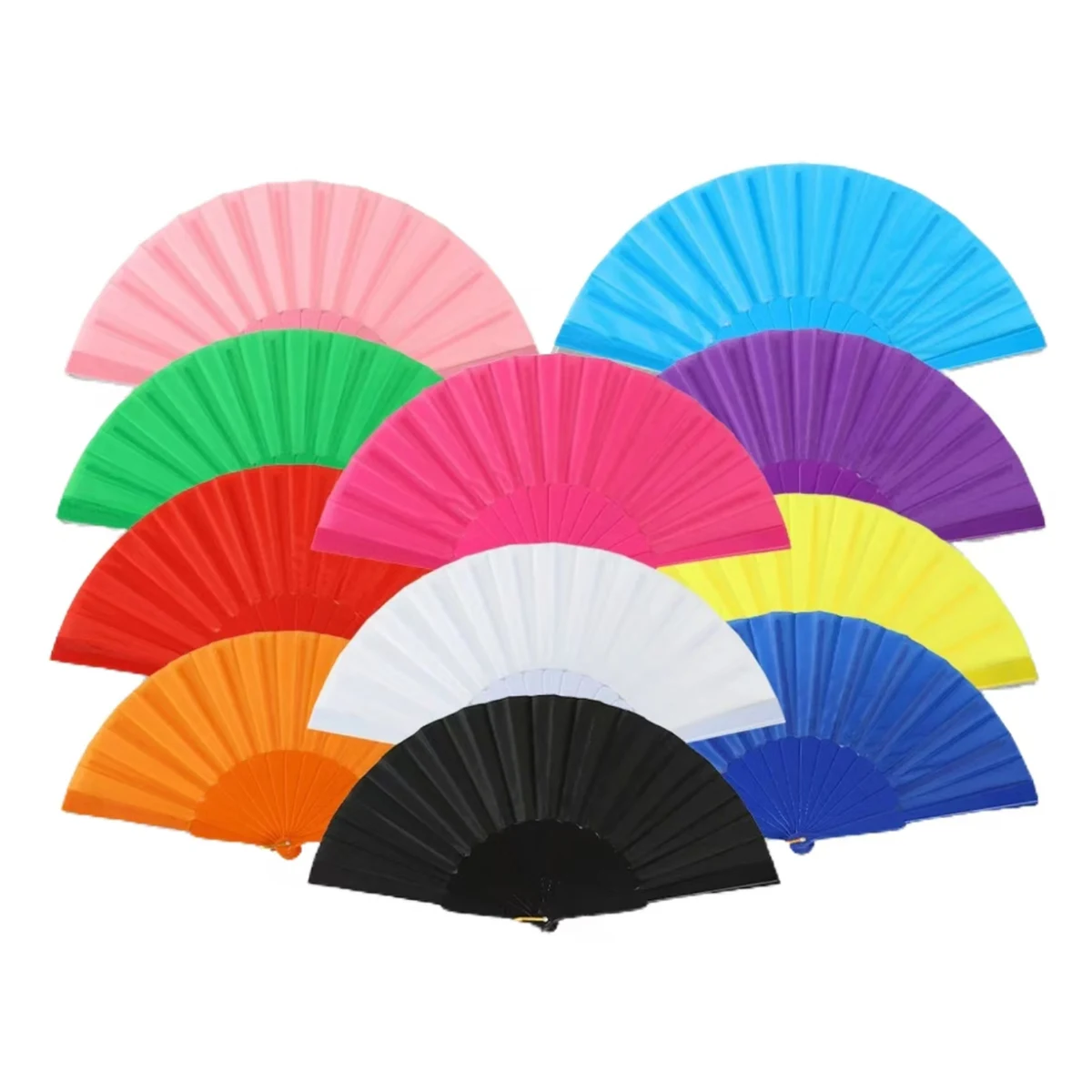 Portable Fabric Folding Fan 1