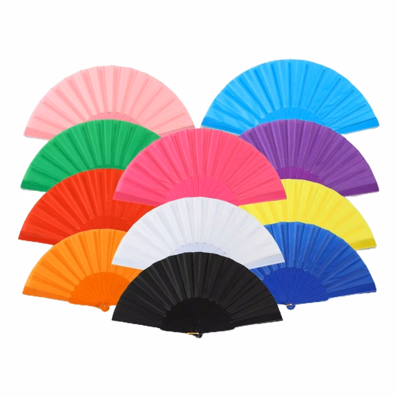 Portable Fabric Folding Fan