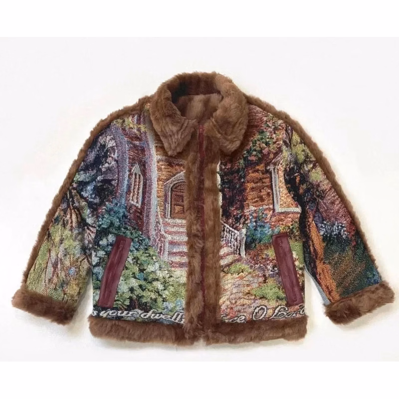 Bohemian Tapestry Coat for Women