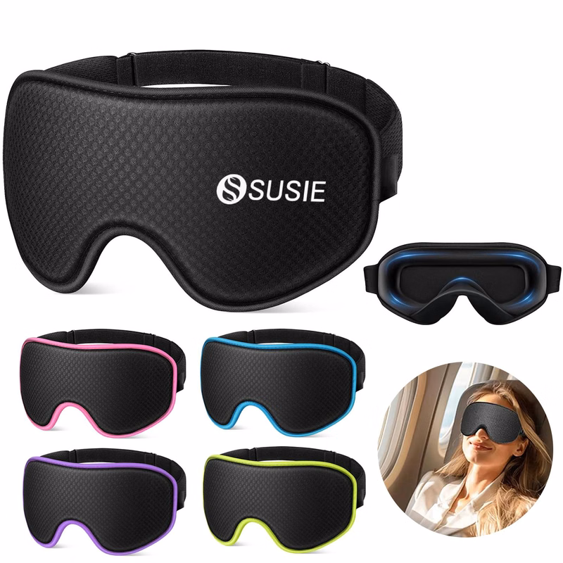 3D Contoured Blackout Sleep Mask