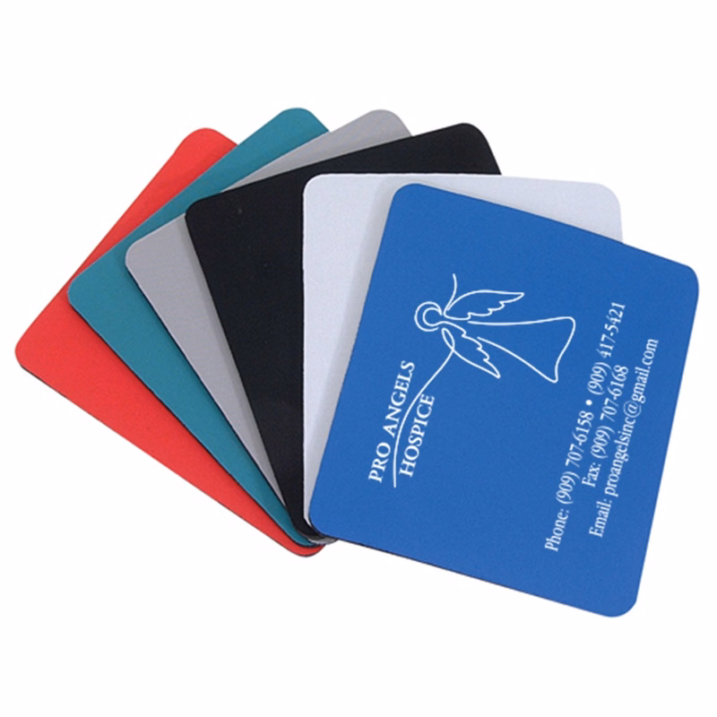 Soft Surface Mouse Pad w/ Rubber Base (9-1/8"x7-3/4"x1/4")