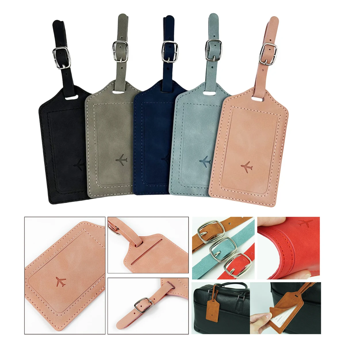 Travel PU Leather Luggage Suitcase 1