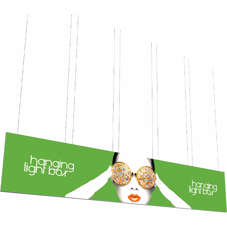 Vector Frame Hanging Light Box 30ft x 6ft