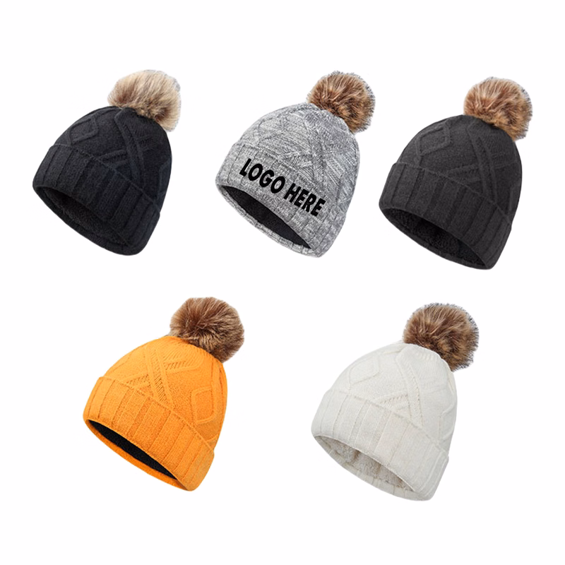 Womens Slouchy Winter Knit Beanie Hat