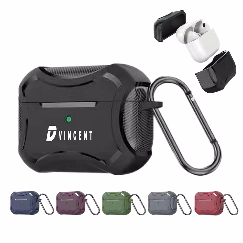 Earphone Protective Case w/ Carabiner