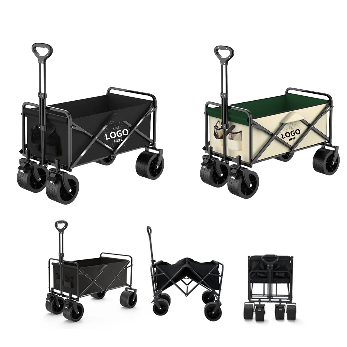 Folding Outdoor Camping Cart Utility Wagon 1