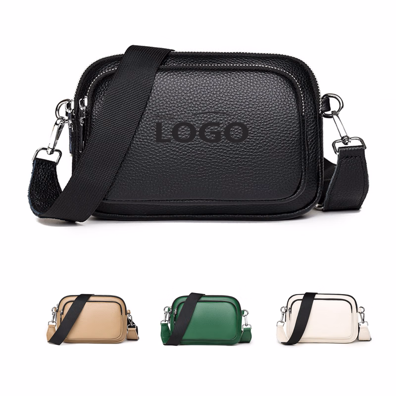Stylish Small Leather Crossbody Purse