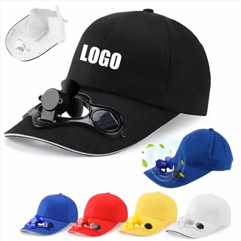 Hat with Solar Fan