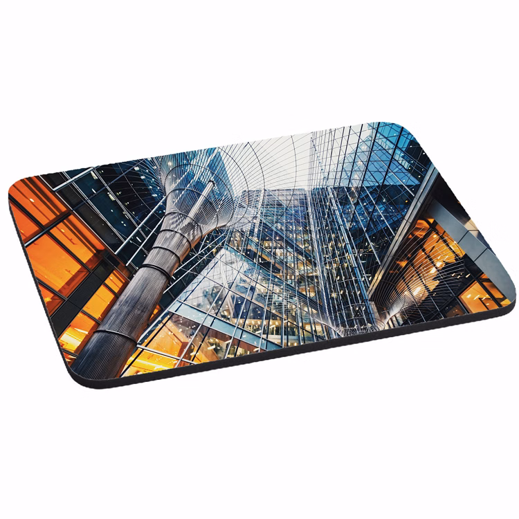 Full Color Rectangle 1/4" Thick Mouse Pad