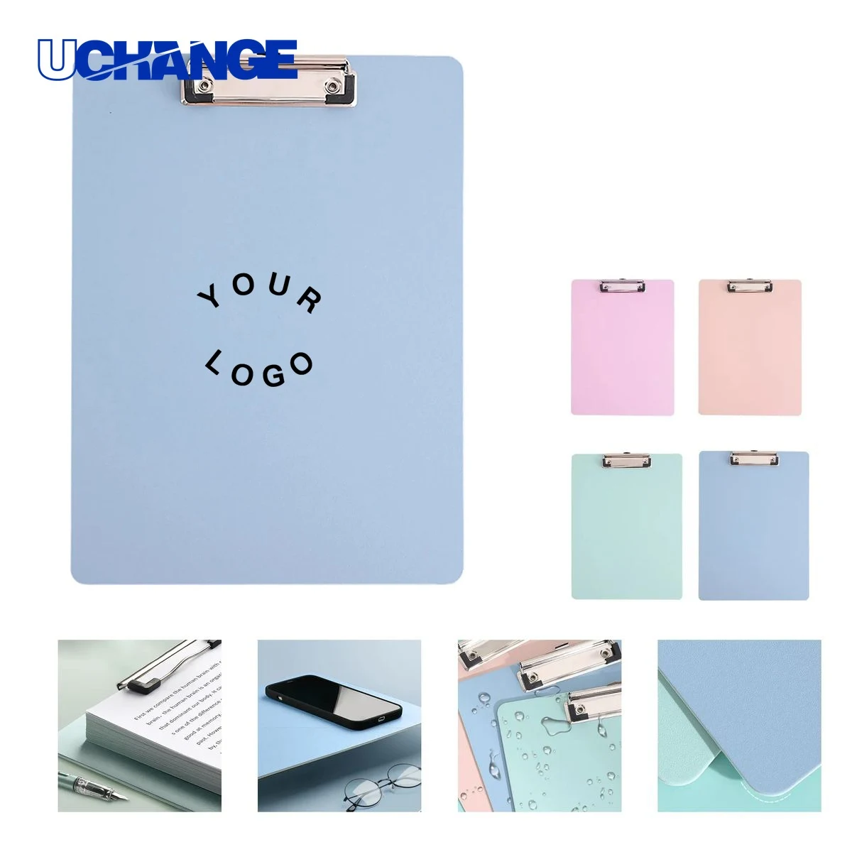 Plastic Clipboard Board High Gloss Firm Grip 1