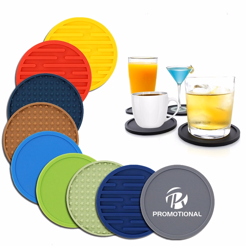 Silicone Drinking Coasters for Tabletop Protection