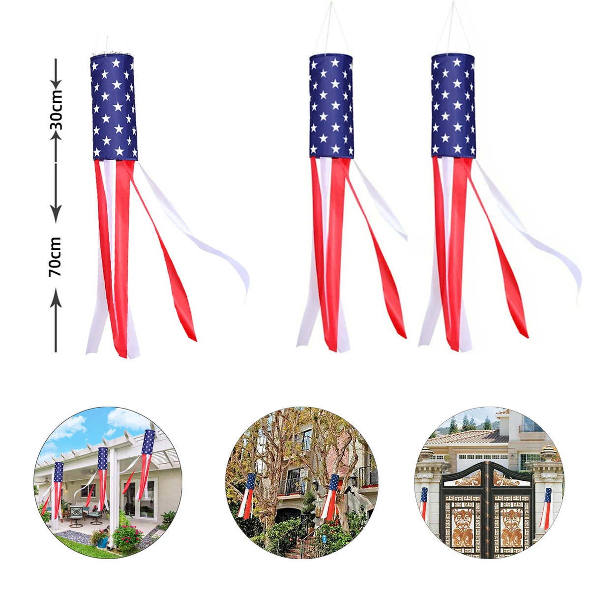 Outdoor Hanging Wind Sock Flag 1