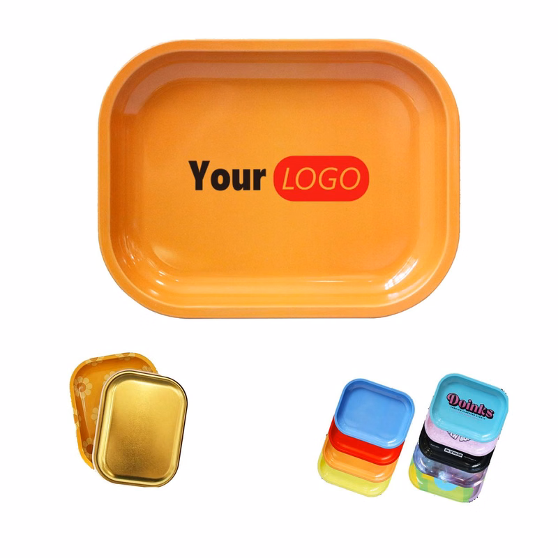 Tin Metal Rolling Tray For Daily Use