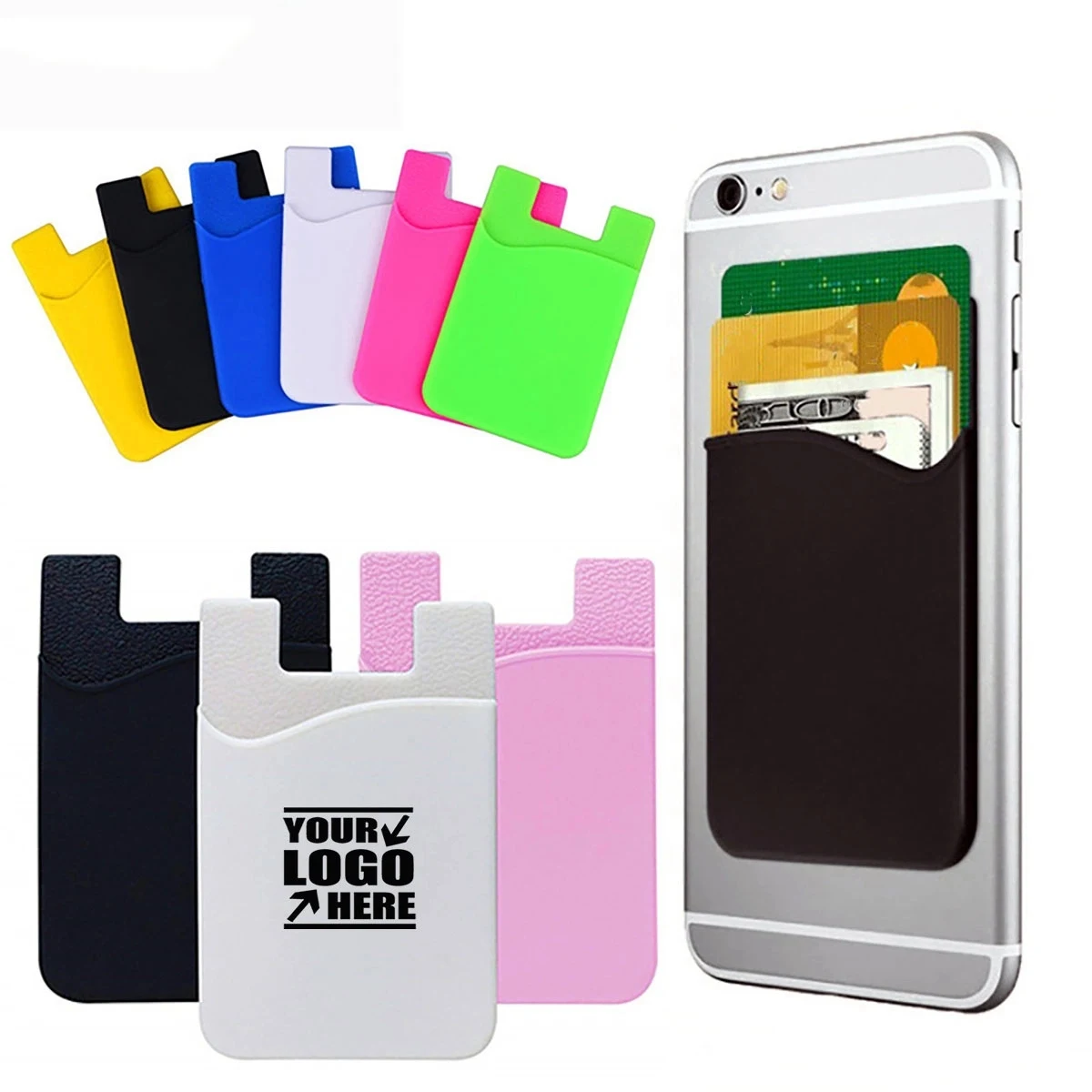 Adhesive Cell Phone Wallet 1