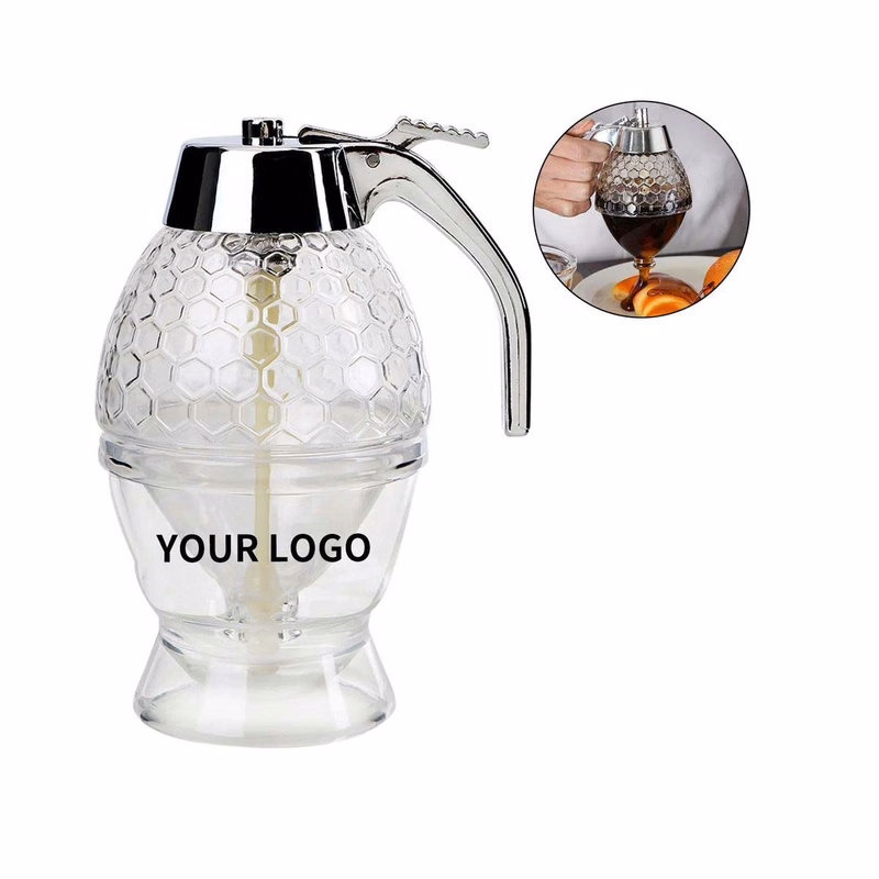 Durable Honey Syrup Dispenser with Handle