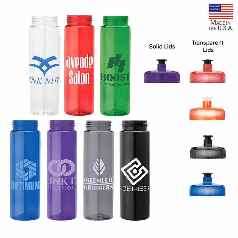 Newport 25 oz. PET Bottle with Pull Spout Lid