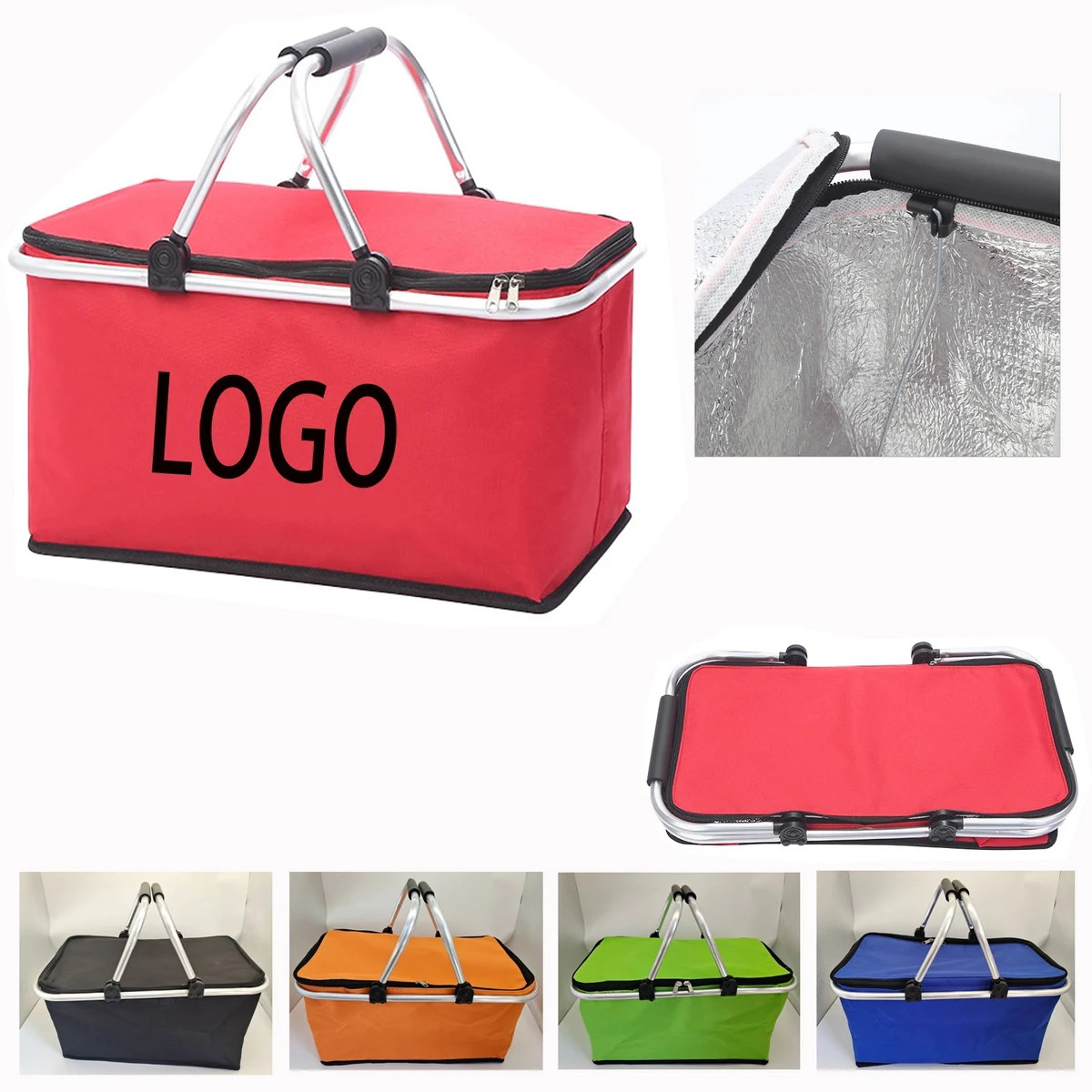 Picnic Basket Foldable Shopping Bag 1