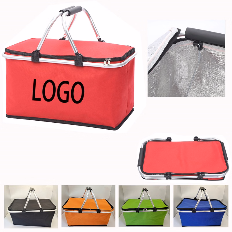 Picnic Basket Foldable Shopping Bag