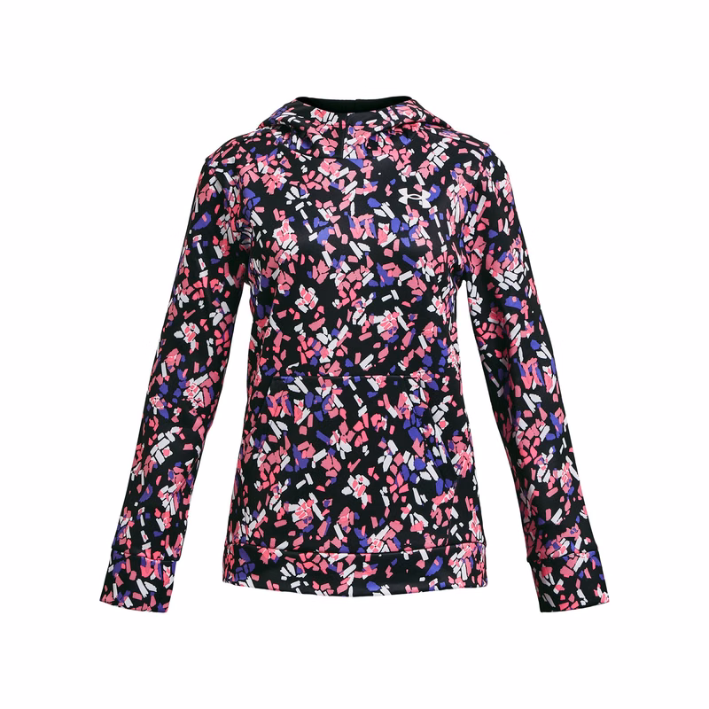 Armour Fleece Printed Girls' Hoodie