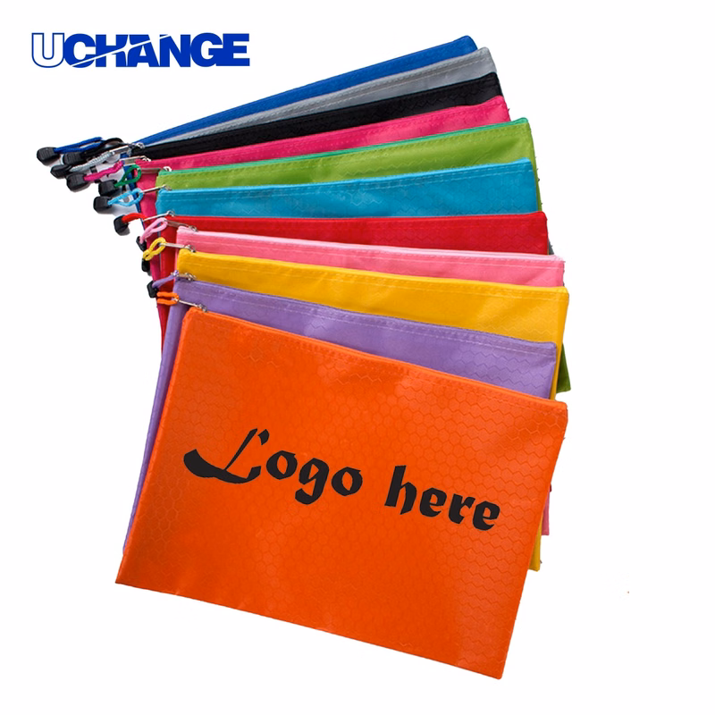 Waterproof Zipper File Folder Bag