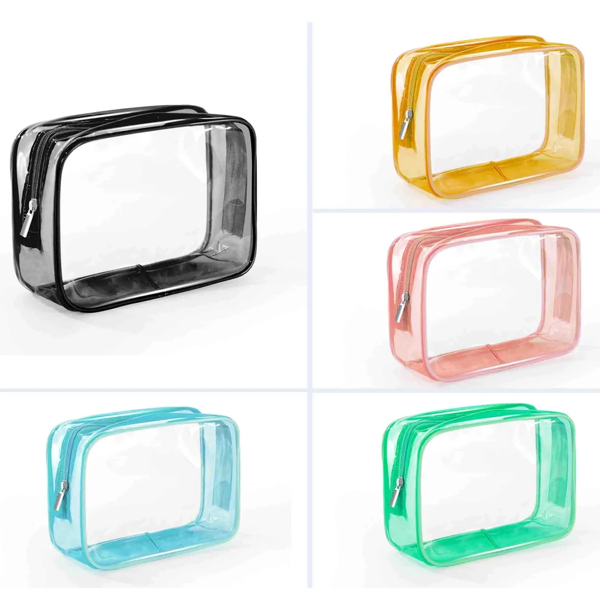 Transparent PVC Cosmetic Bag 1