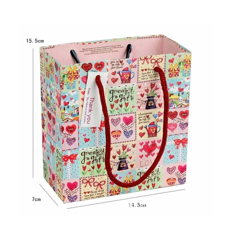 Luxury Paper Laminated Rope Handled Bag 1