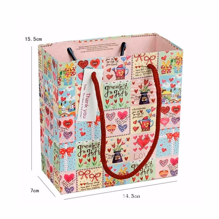 Luxury Paper Laminated Rope Handled Bag