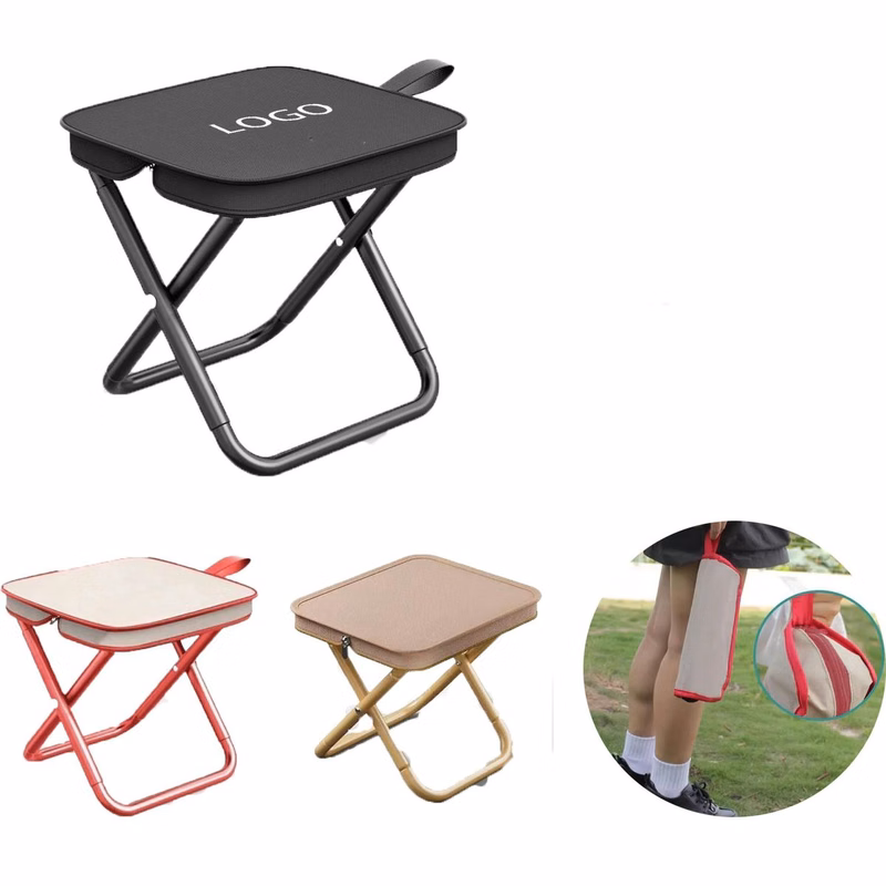 Lightweight Folding Chair Stool with Pouch