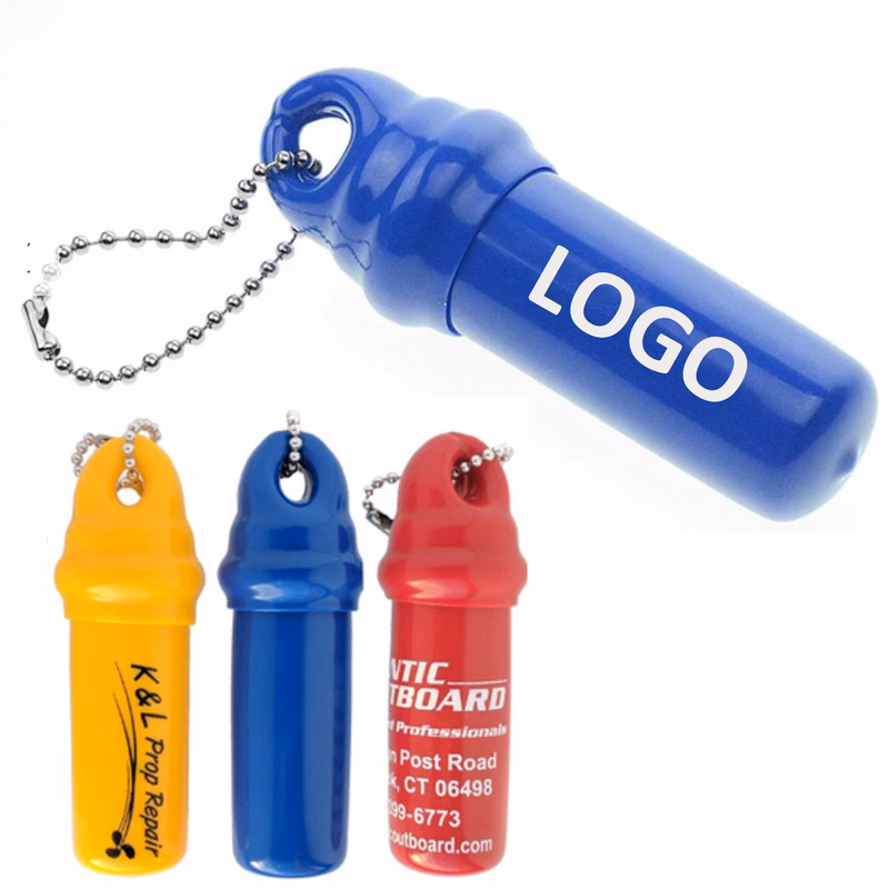 Cylinder Keytainer Floating Keychain