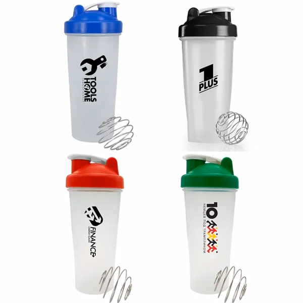20OZ Gym Protein Shaker Water Bottles