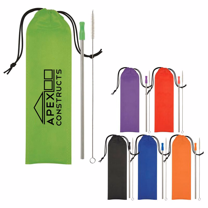 Stainless Steel Straw Kit