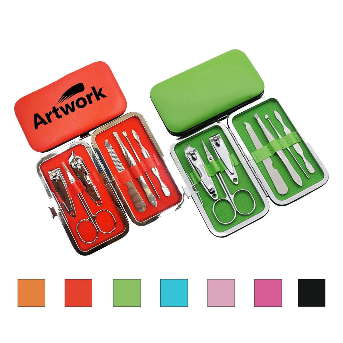 Colorful Seven Pieces Nail Care Kit 1