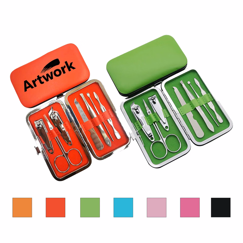 Colorful Seven Pieces Nail Care Kit