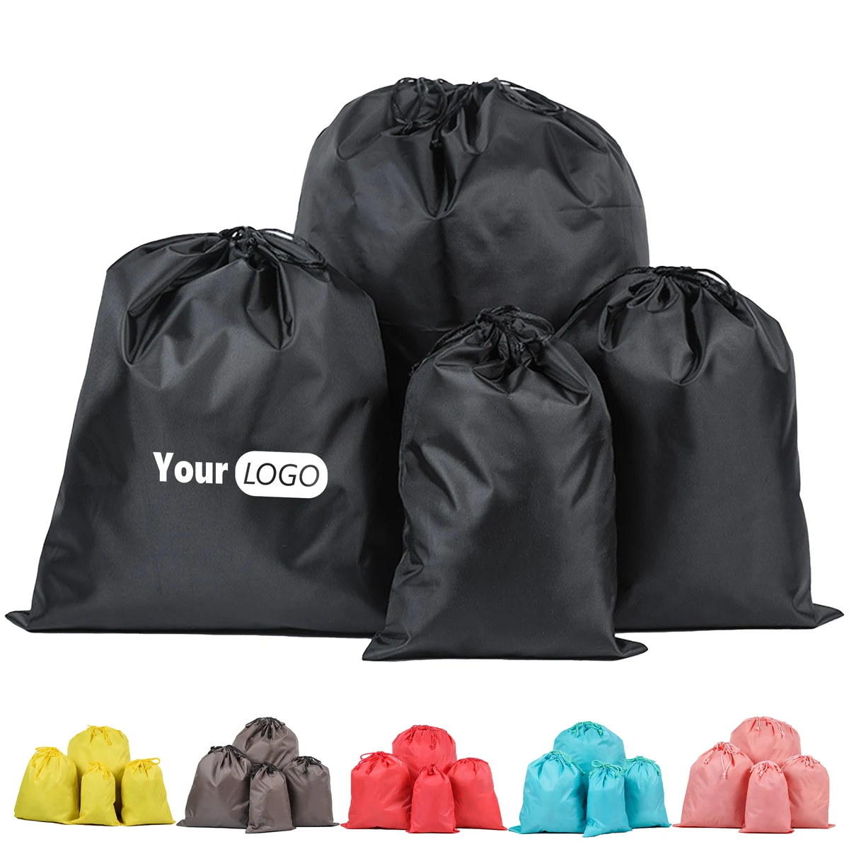 Oxford Portable Waterproof Travel Drawstring Bag 1