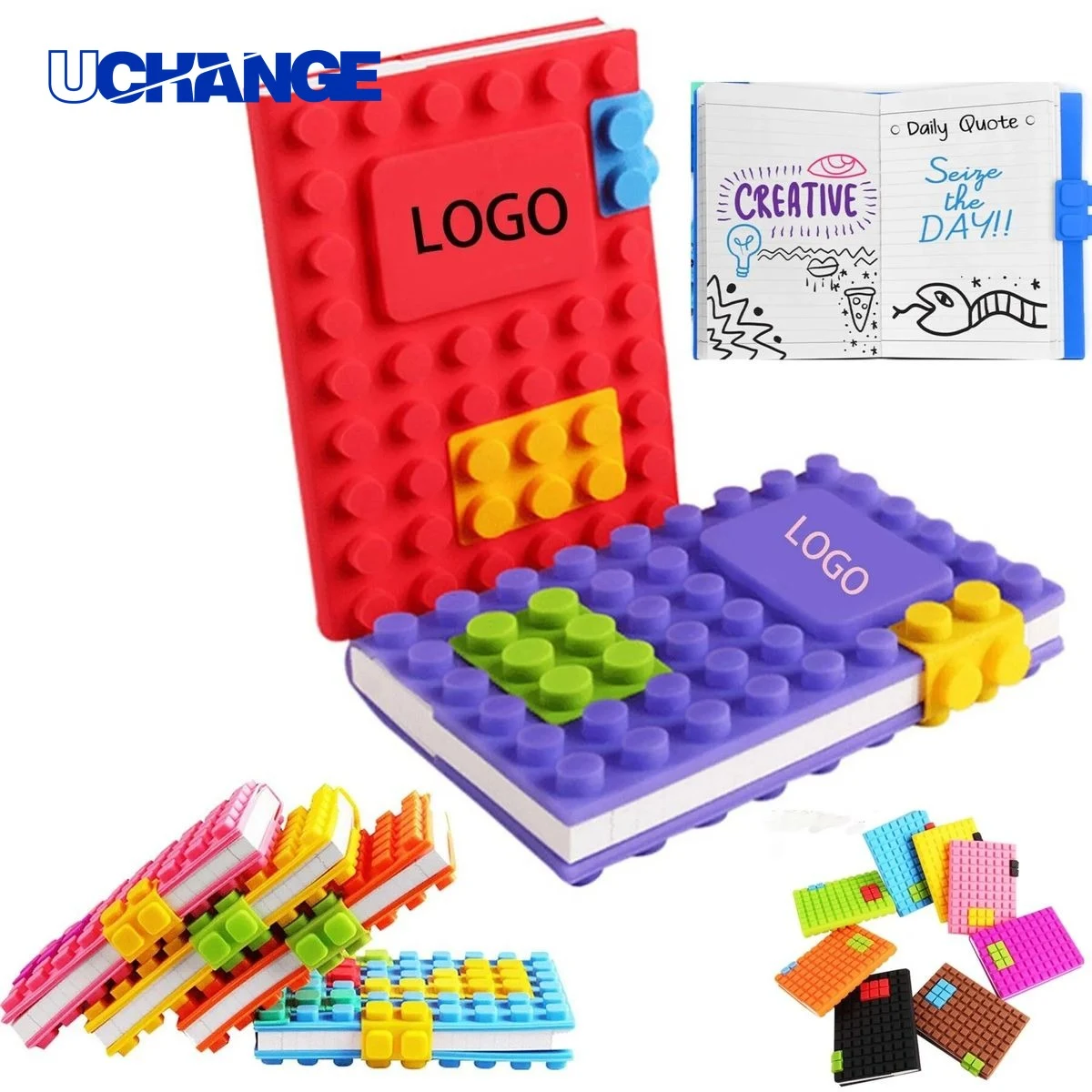 Silicone Block Notebook Soft-Cover Creative Journal 1