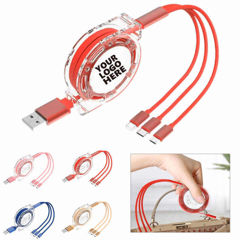 3-In-1 Mobile Phone Charging Cable