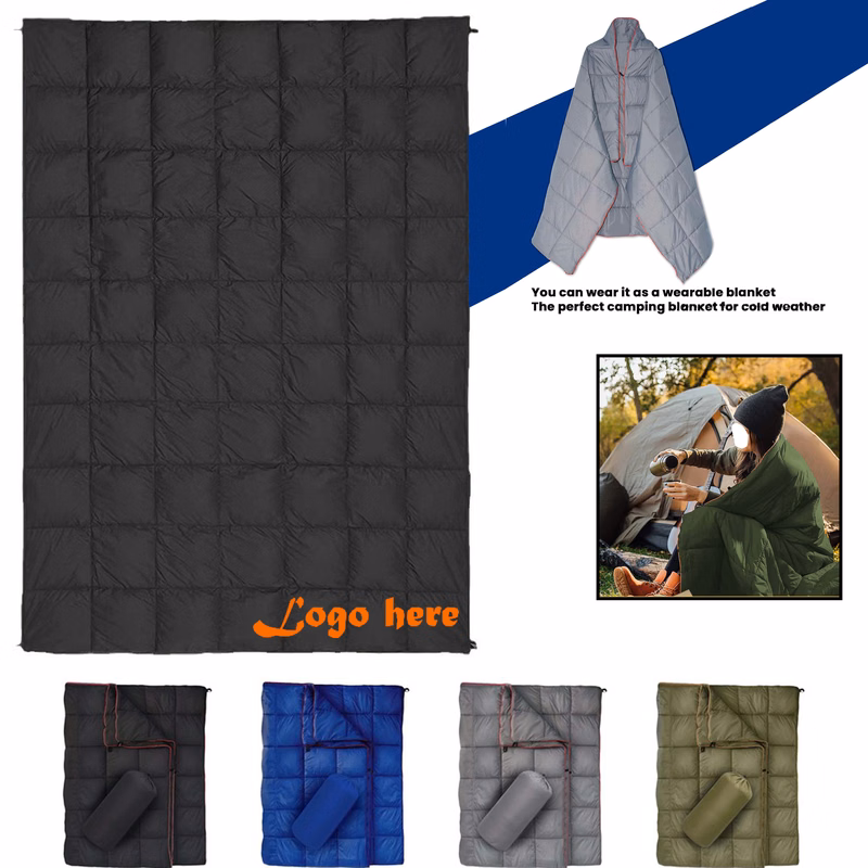 All-Weather Waterproof Striped Blanket