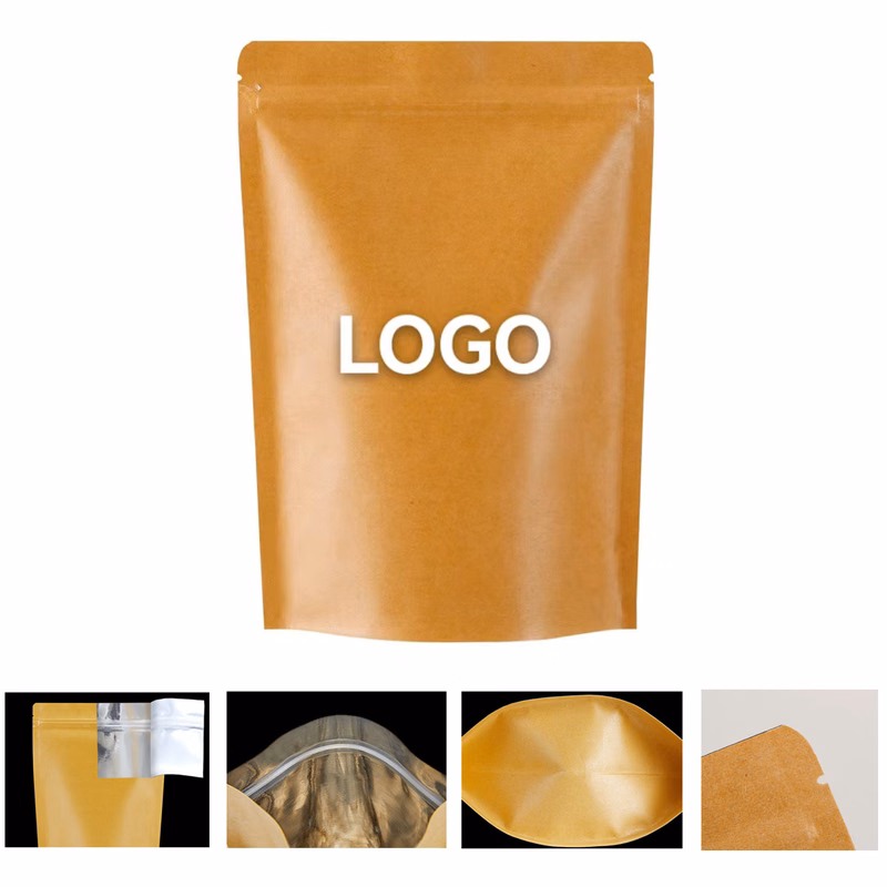 Kraft Paper Sealed Food Bag