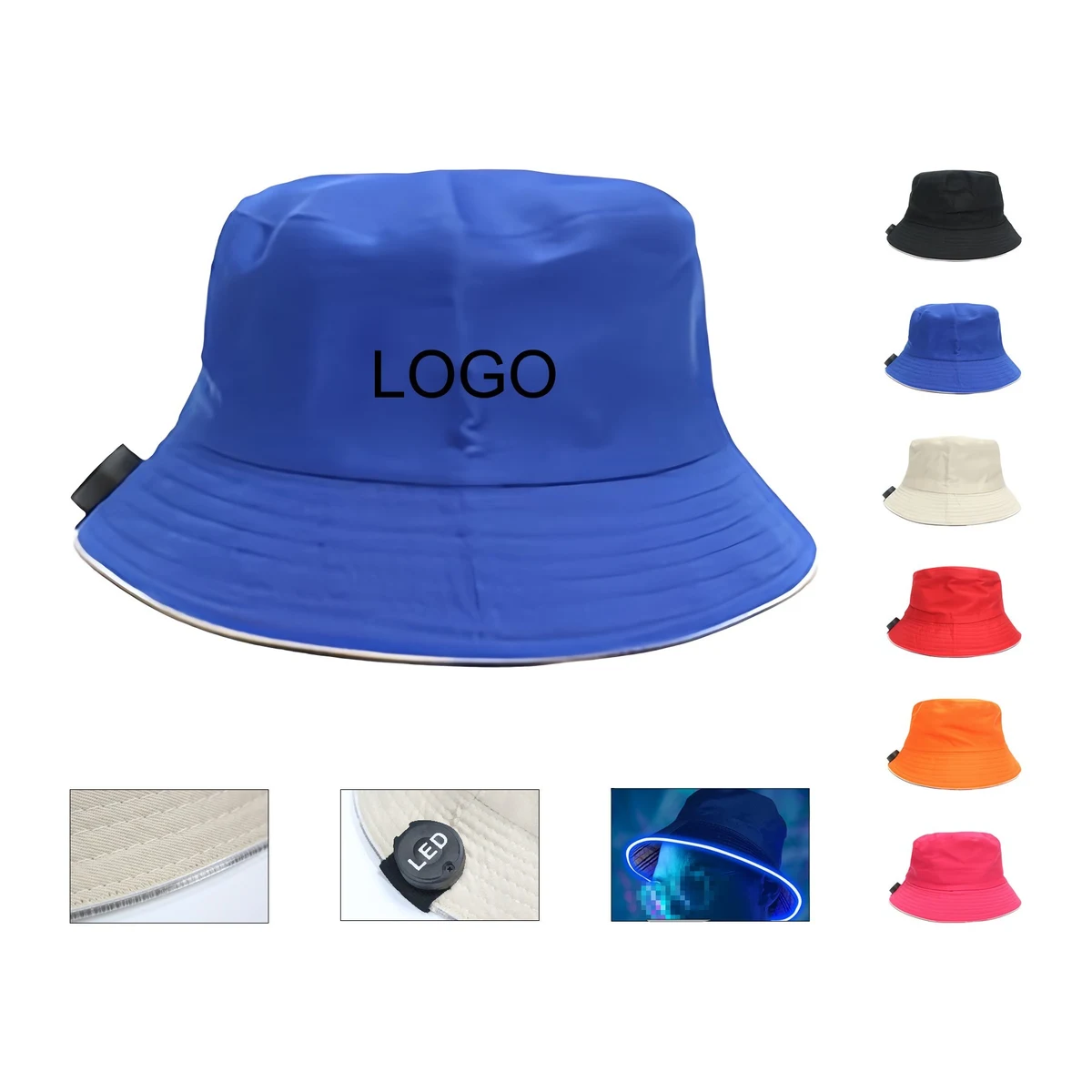 LED Fisherman Hat 1