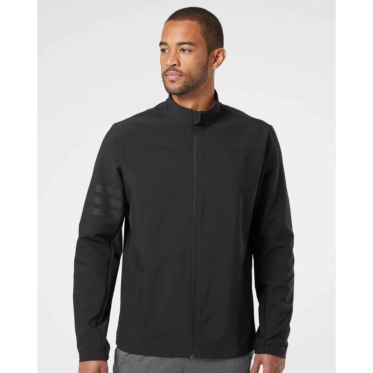 Men's Wind Resistant Full-Zip Jacket - A267 1