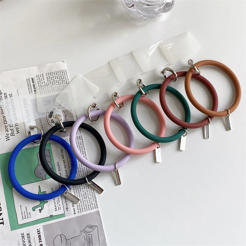 Mobile phone silicone lanyard 1