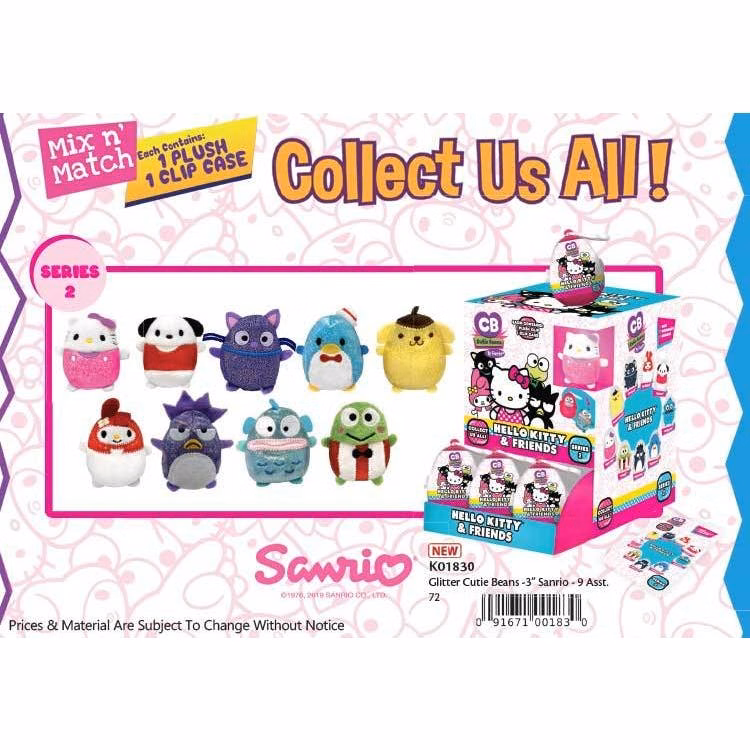 Cutie Beans Plush - Hello Kitty & Friends Series Blind Box