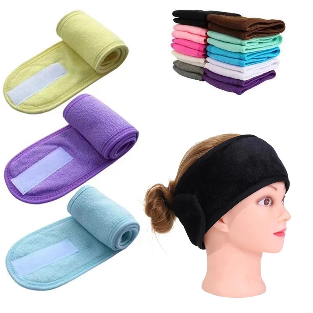 Adjustable ultra-soft headband 1