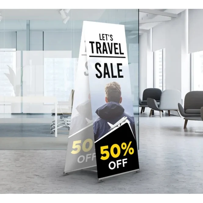 LT Banner Stands Double Sided Package (2.5ft x 6ft) 1