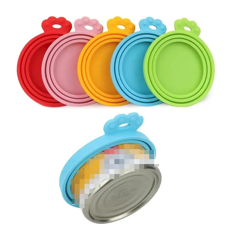 Pet Silicone Can Covers/Lids 1