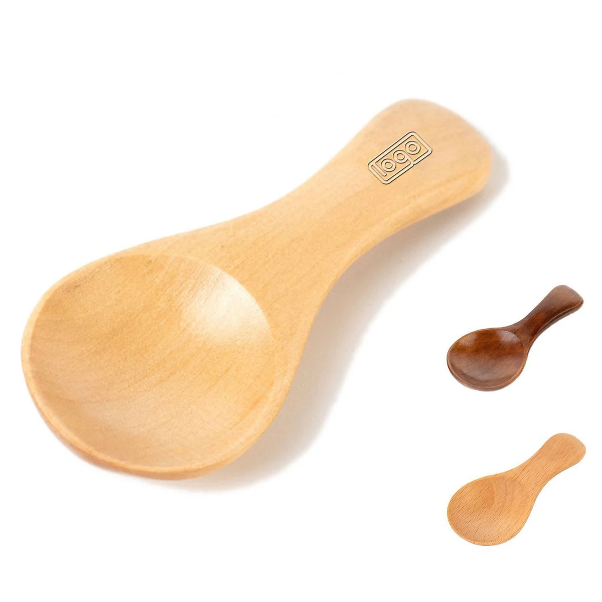Japanese-Style Beechwood Mini Spoon 1