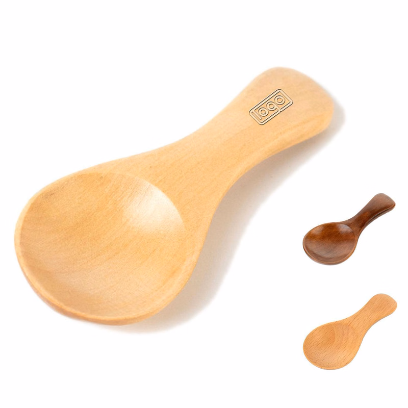 Japanese-Style Beechwood Mini Spoon
