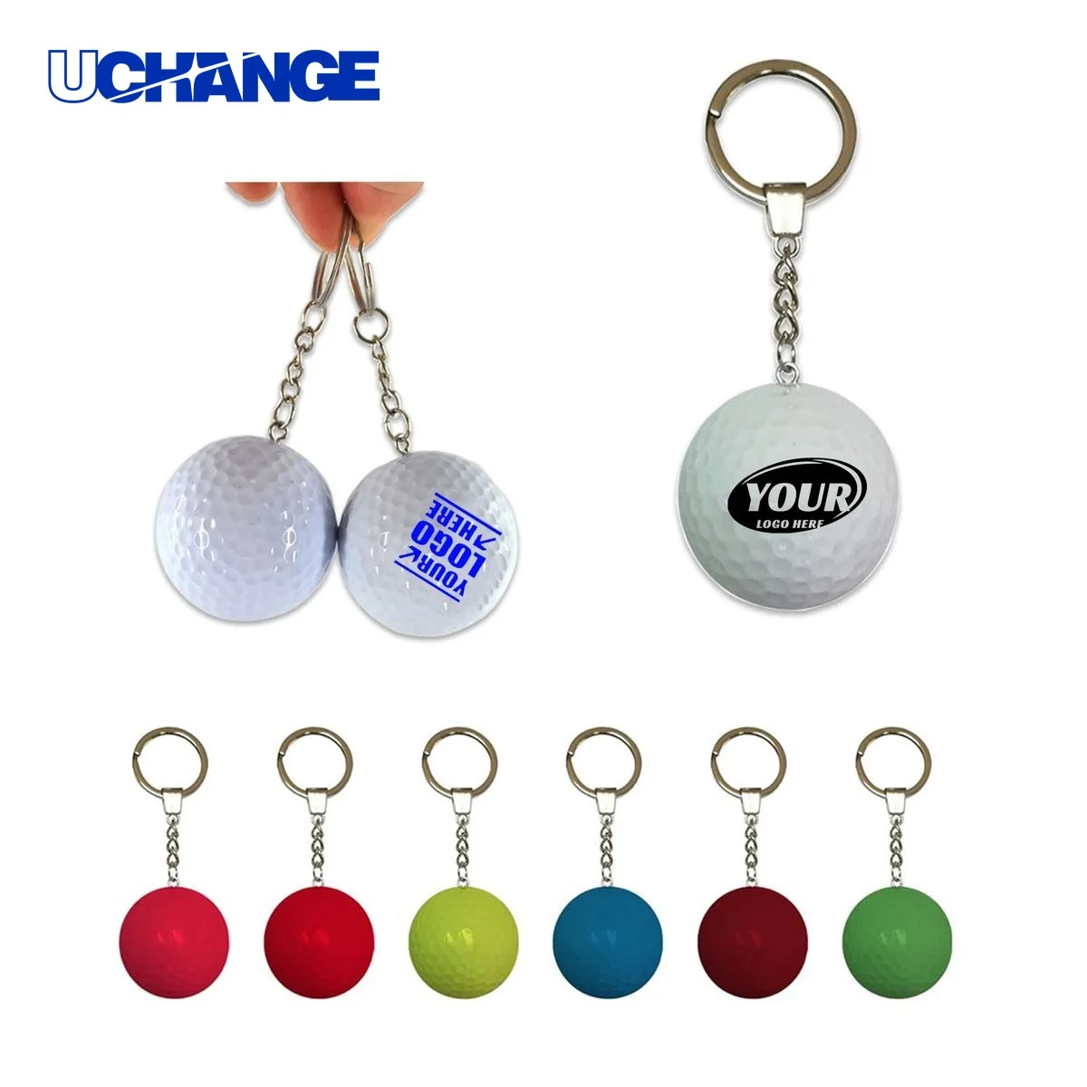 Golf Ball Key Chain Accessory for Golfers 1